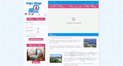 Desktop Screenshot of angelvillage-crete.com